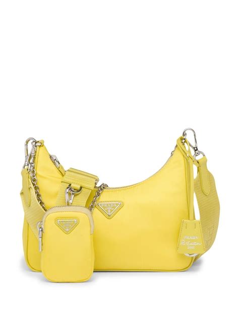 prada re edition yellow
